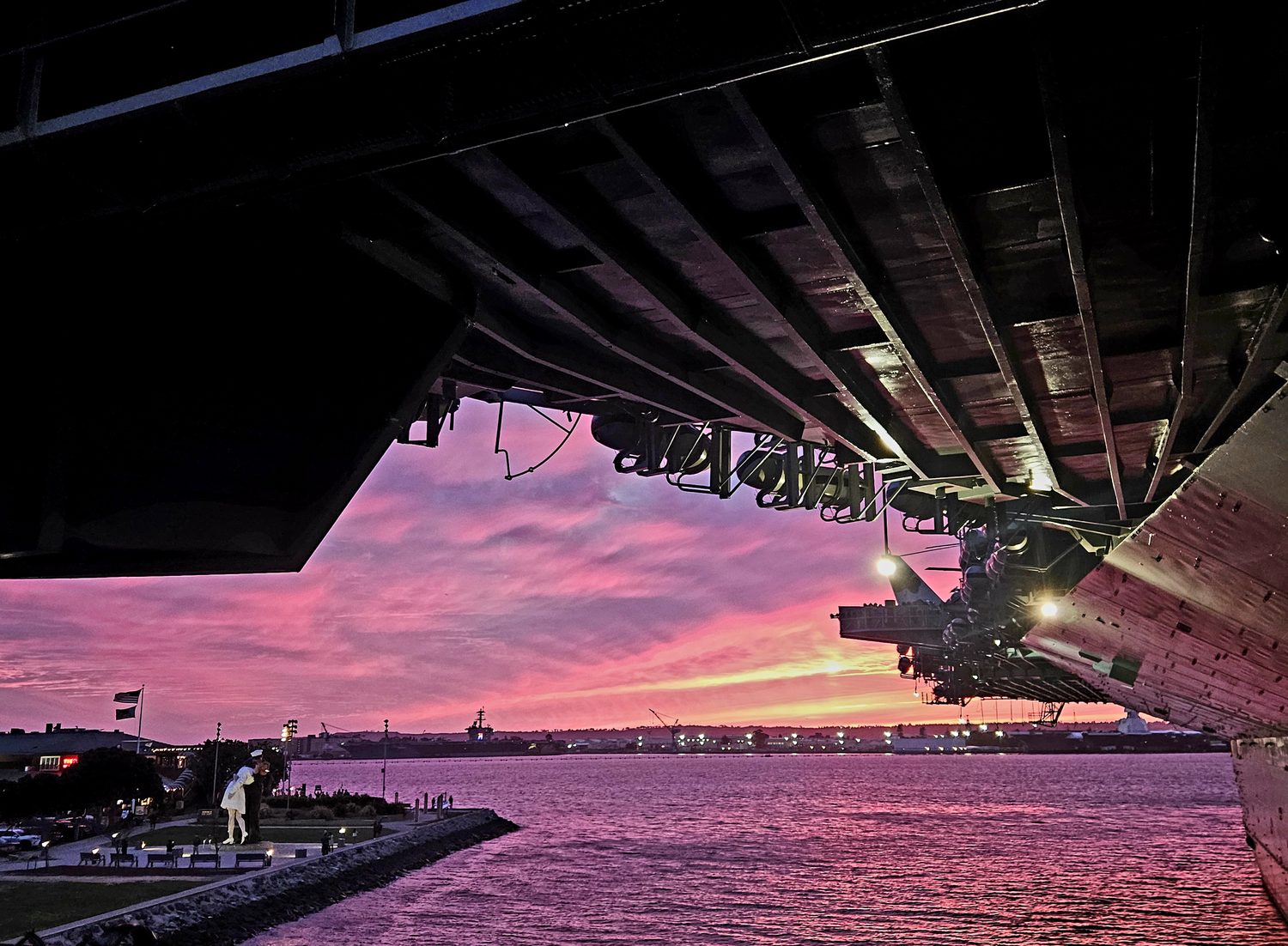 Pier, Pink Hour — Litt Visual